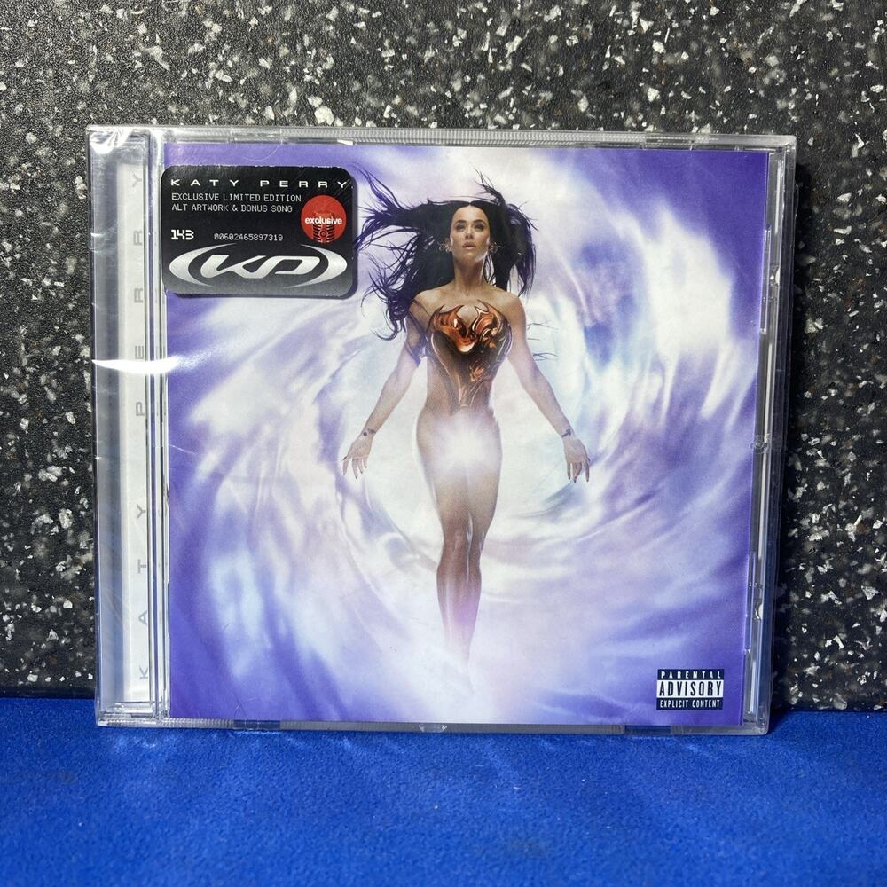 Katy Perry 143 Target Excl 2024 CD Alternative Artwork + Bonus Track Crack Case